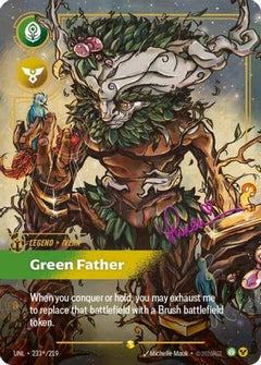 Ivern - Green Father (Signature) (233*/219) [Unleashed] Foil - Deck Out Gaming