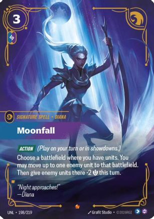 Moonfall (189/219) [Unleashed] Foil - Deck Out Gaming