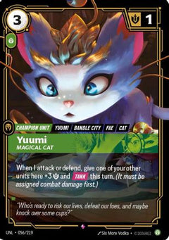 Yuumi - Magical Cat (056/219) [Unleashed] Foil - Deck Out Gaming