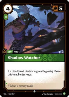Shadow Watcher (037/219) [Unleashed] Foil - Deck Out Gaming