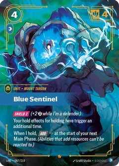 Blue Sentinel (087/219) [Unleashed] Foil - Deck Out Gaming