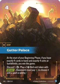 Gutter Palace (088/219) [Unleashed] Foil - Deck Out Gaming