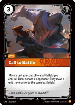 Call to Battle (101/219) [Unleashed] - Deck Out Gaming