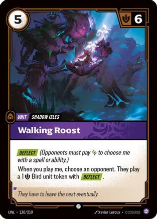 Walking Roost (130/219) [Unleashed] Foil - Deck Out Gaming