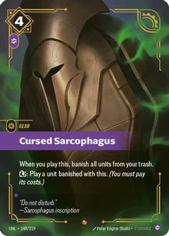 Cursed Sarcophagus (148/219) [Unleashed] Foil - Deck Out Gaming