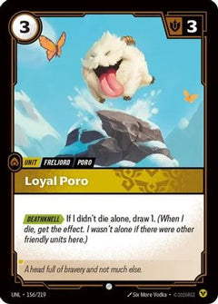 Loyal Poro (156/219) [Unleashed] Foil - Deck Out Gaming
