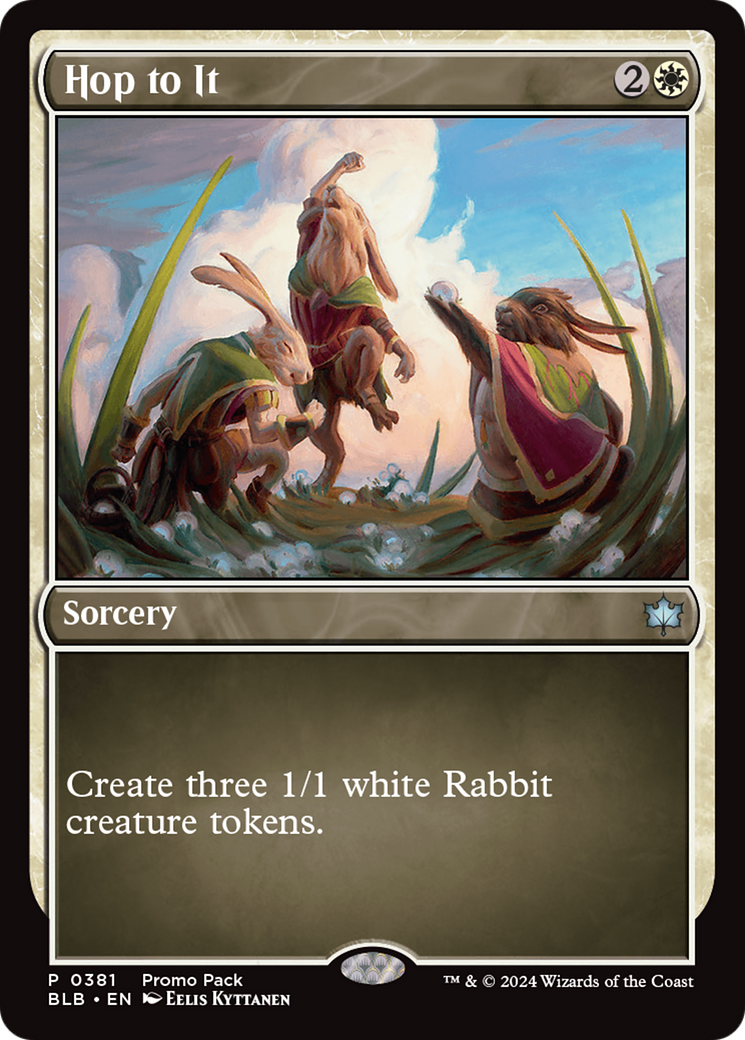 Hop to It (381) [Bloomburrow] foil - Deck Out Gaming