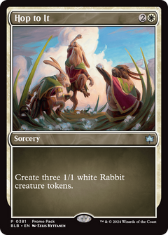 Hop to It (381) [Bloomburrow] foil - Deck Out Gaming