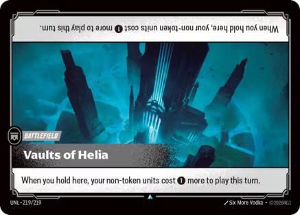 Vaults of Helia (219/219) [Unleashed] - Deck Out Gaming