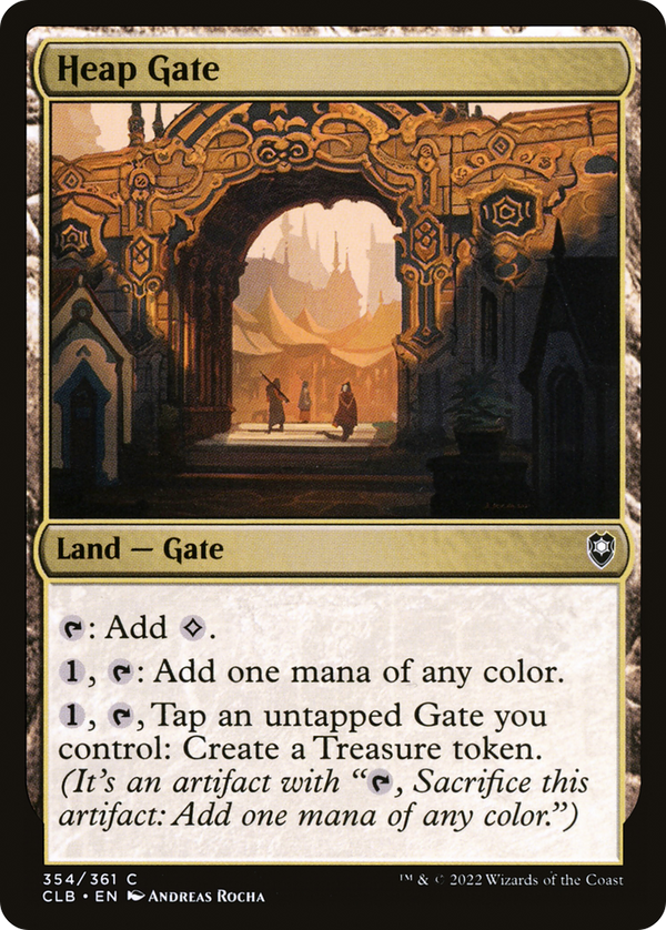Heap Gate (354) [Commander Legends: Battle for Baldur's Gate] foil - Deck Out Gaming