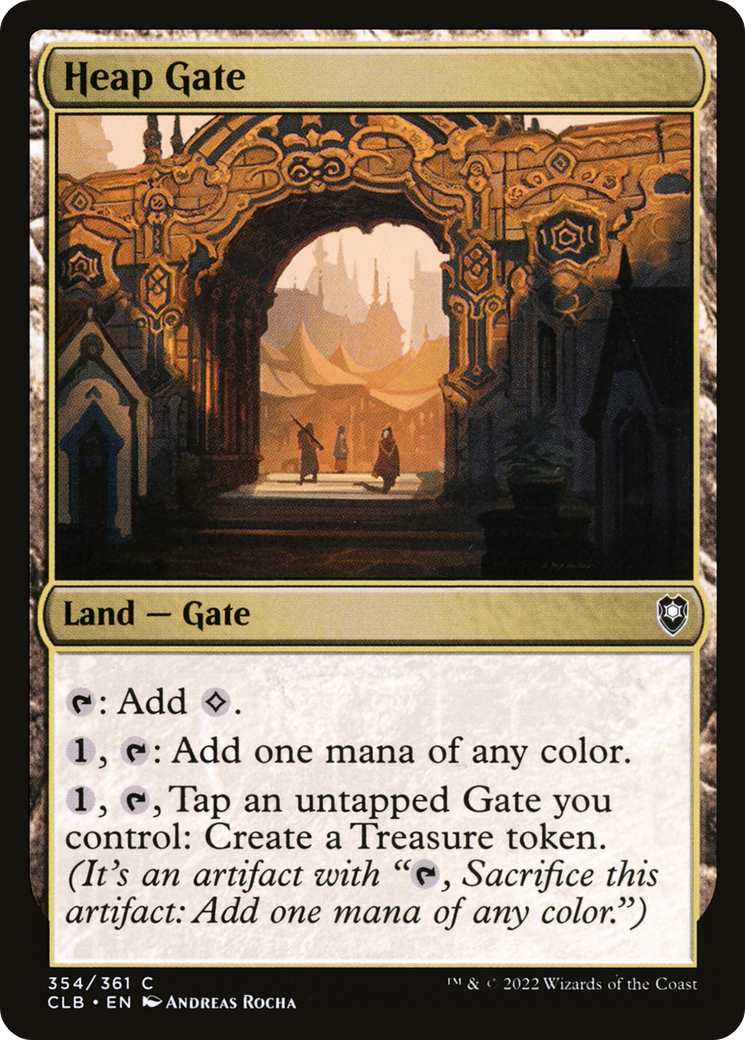 Heap Gate (354) [Commander Legends: Battle for Baldur's Gate] foil - Deck Out Gaming