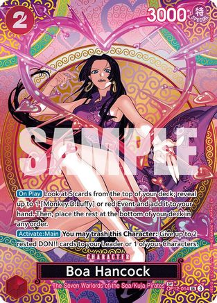 Boa Hancock (SP) (OP12-014) [Adventure on Kami's Island] Foil-1