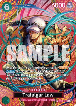 Trafalgar Law (SP) (OP13-031) [Adventure on Kami's Island] Foil-1