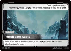Forbidding Waste (210/219) [Unleashed] - Deck Out Gaming