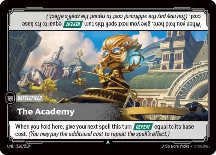 The Academy (216/219) [Unleashed] Foil - Deck Out Gaming