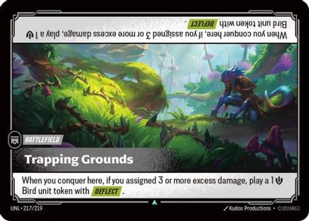 Trapping Grounds (217/219) [Unleashed] Foil - Deck Out Gaming