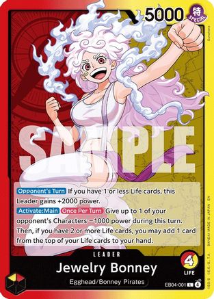 Jewelry Bonney (EB04-001) (EB04-001) [Adventure on Kami's Island] - Deck Out Gaming