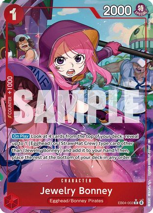 Jewelry Bonney (EB04-002) (Alternate Art) (EB04-002) [Adventure on Kami's Island] Foil