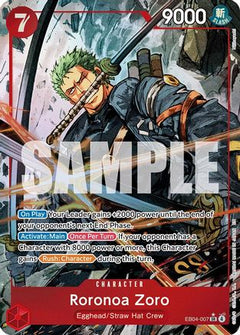 Roronoa Zoro (EB04-007) (Alternate Art) (EB04-007) [Adventure on Kami's Island] Foil-1