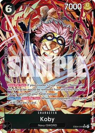 Koby (EB04-044) (Alternate Art) (EB04-044) [Adventure on Kami's Island] Foil - Deck Out Gaming