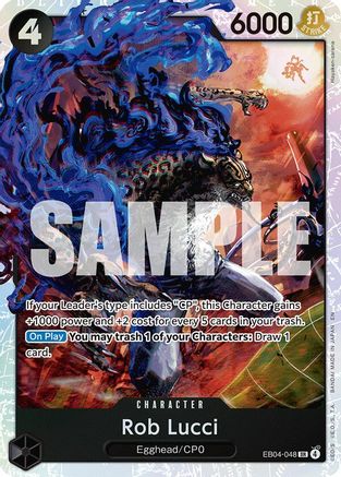 Rob Lucci (EB04-048) [Adventure on Kami's Island] Foil - Deck Out Gaming