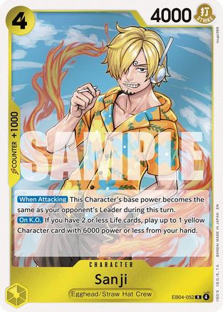 Sanji (EB04-052) (EB04-052) [Adventure on Kami's Island] Foil-1