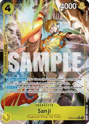 Sanji (EB04-052) (Alternate Art) (EB04-052) [Adventure on Kami's Island] Foil-1