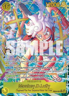 Monkey.D.Luffy (EB04-061) (Alternate Art) (EB04-061) [Adventure on Kami's Island] Foil - Deck Out Gaming