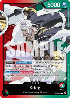 Krieg (OP15-001) (OP15-001) [Adventure on Kami's Island] - Deck Out Gaming