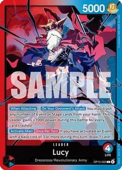 Lucy (OP15-002) [Adventure on Kami's Island] - Deck Out Gaming