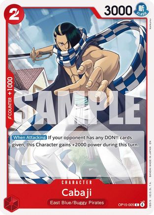 Cabaji (OP15-005) [Adventure on Kami's Island] - Deck Out Gaming