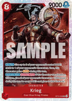 Krieg (OP15-008) (OP15-008) [Adventure on Kami's Island] Foil-1