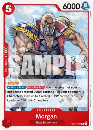 Morgan (OP15-017) [Adventure on Kami's Island]-1