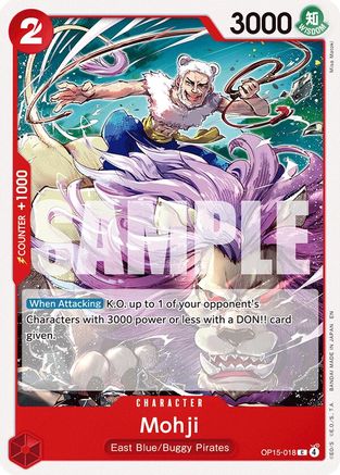 Mohji (OP15-018) [Adventure on Kami's Island]