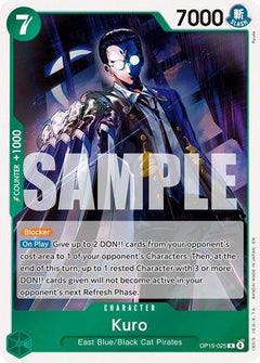 Kuro (OP15-025) [Adventure on Kami's Island] Foil - Deck Out Gaming
