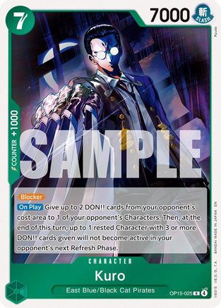 Kuro (OP15-025) [Adventure on Kami's Island] Foil