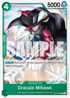Dracule Mihawk (OP15-027) [Adventure on Kami's Island] - Deck Out Gaming
