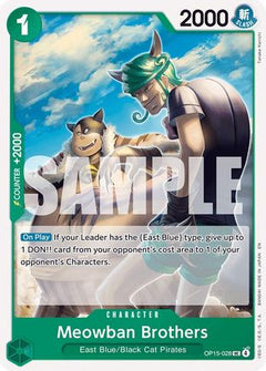 Meowban Brothers (OP15-028) [Adventure on Kami's Island] - Deck Out Gaming