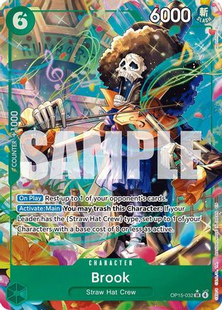 Brook (OP15-032) (Alternate Art) (OP15-032) [Adventure on Kami's Island] Foil - Deck Out Gaming