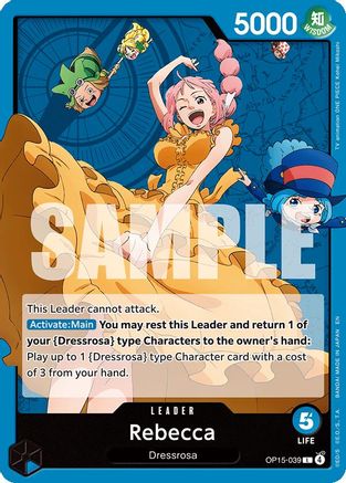 Rebecca (OP15-039) (OP15-039) [Adventure on Kami's Island] - Deck Out Gaming