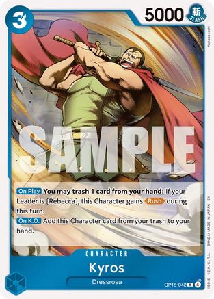 Kyros (OP15-042) [Adventure on Kami's Island] Foil