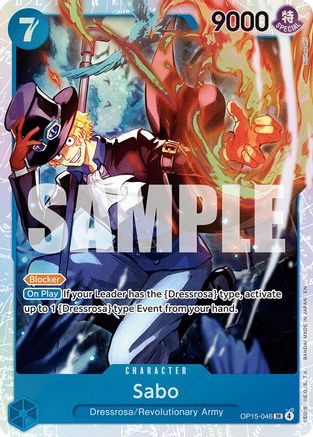 Sabo (OP15-046) [Adventure on Kami's Island] Foil