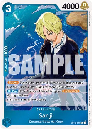 Sanji (OP15-047) (OP15-047) [Adventure on Kami's Island] Foil-1
