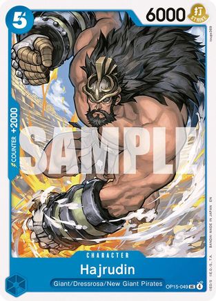 Hajrudin (OP15-049) [Adventure on Kami's Island] - Deck Out Gaming