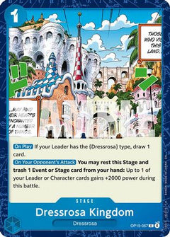 Dressrosa Kingdom (OP15-057) [Adventure on Kami's Island] - Deck Out Gaming