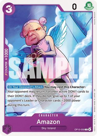 Amazon (OP15-059) [Adventure on Kami's Island]-1