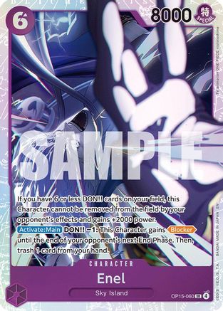 Enel (OP15-060) (OP15-060) [Adventure on Kami's Island] Foil