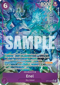 Enel (OP15-060) (Alternate Art) (OP15-060) [Adventure on Kami's Island] Foil-1