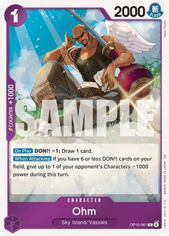 Ohm (OP15-061) [Adventure on Kami's Island] Foil-1