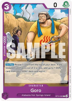 Goro (OP15-065) [Adventure on Kami's Island] - Deck Out Gaming